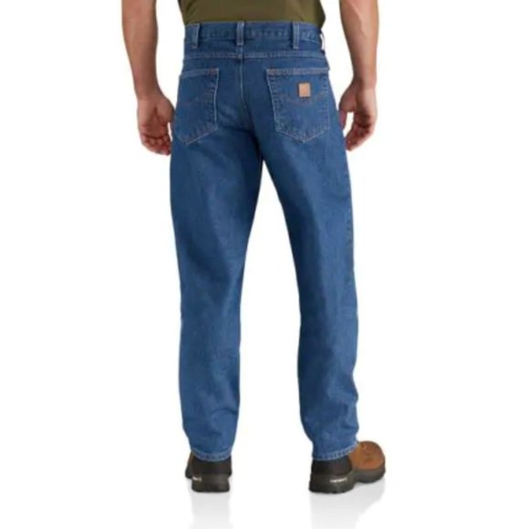 Carhartt Relaxed Fit Tapered Leg Jean Denim HW8978 - Picture 8 of 9